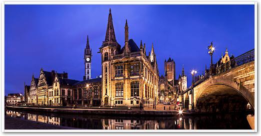 Ghent Skyline von Ronin