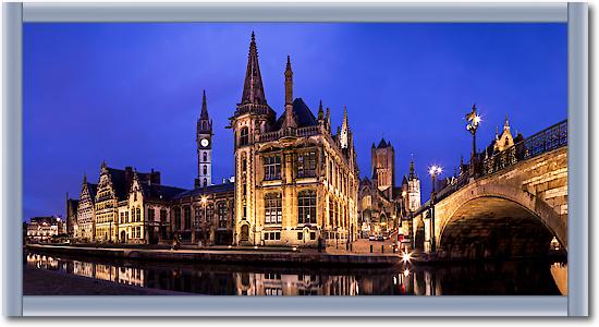 Ghent Skyline von Ronin