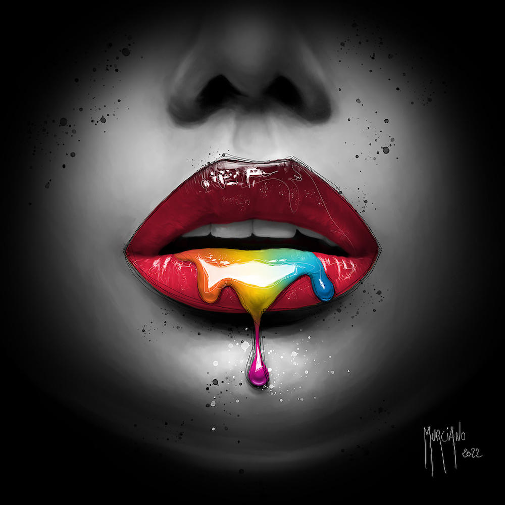 Rainbow Kiss von Patrice Murciano