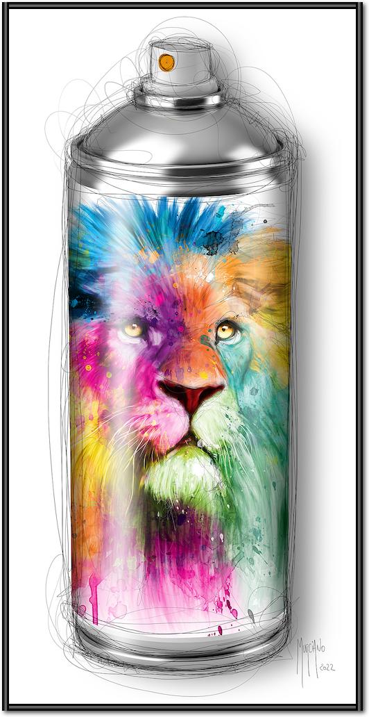 Lion las bombas white von Patrice Murciano