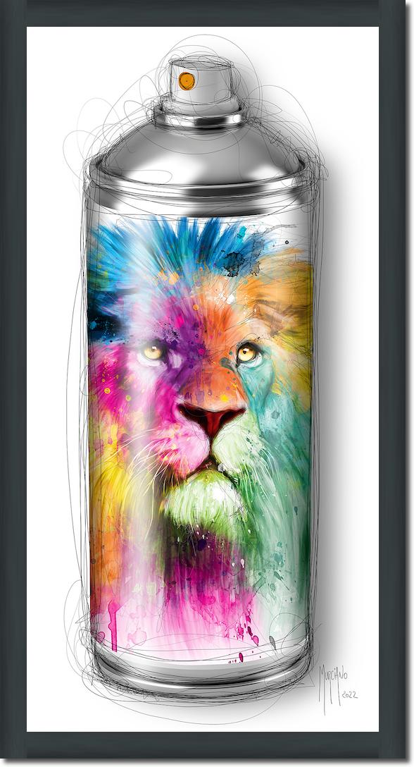 Lion las bombas white von Patrice Murciano