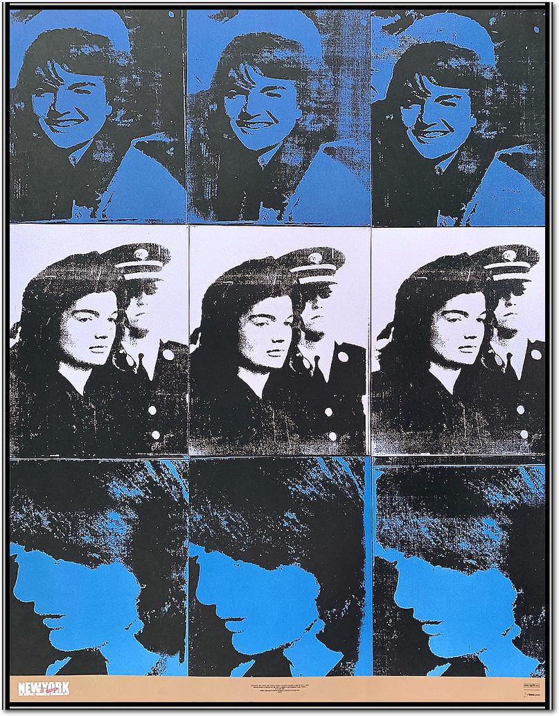 Nine Jackies, 1964 von Andy             Warhol