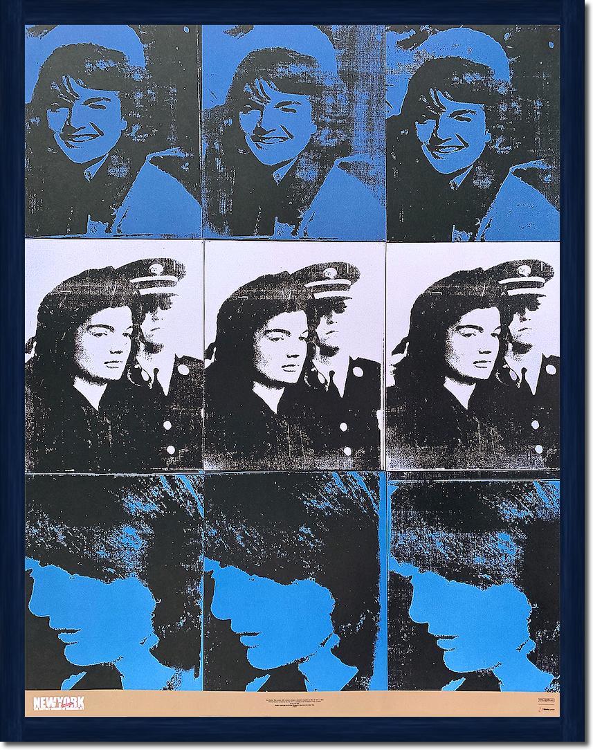 Nine Jackies, 1964 von Andy             Warhol