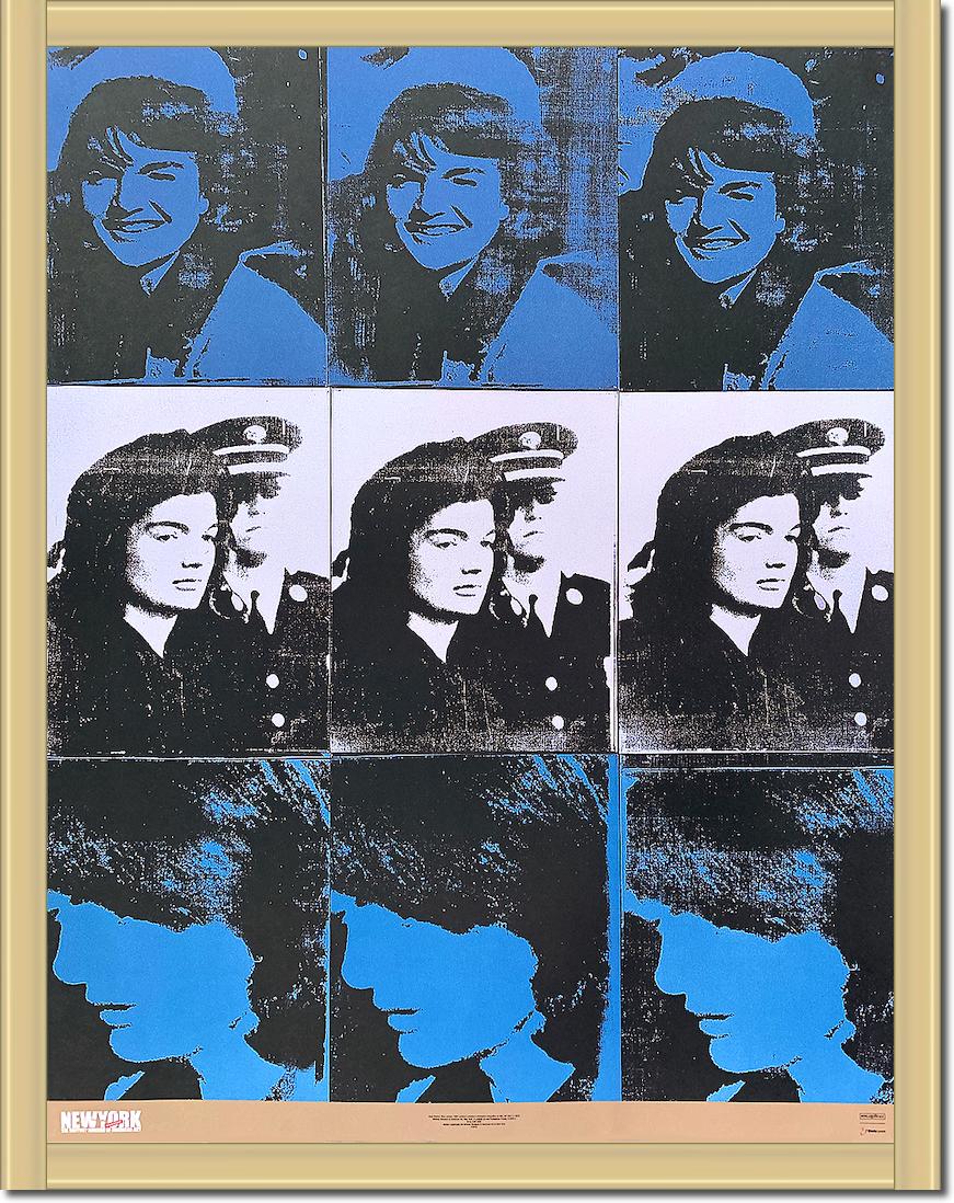 Nine Jackies, 1964 von Andy             Warhol