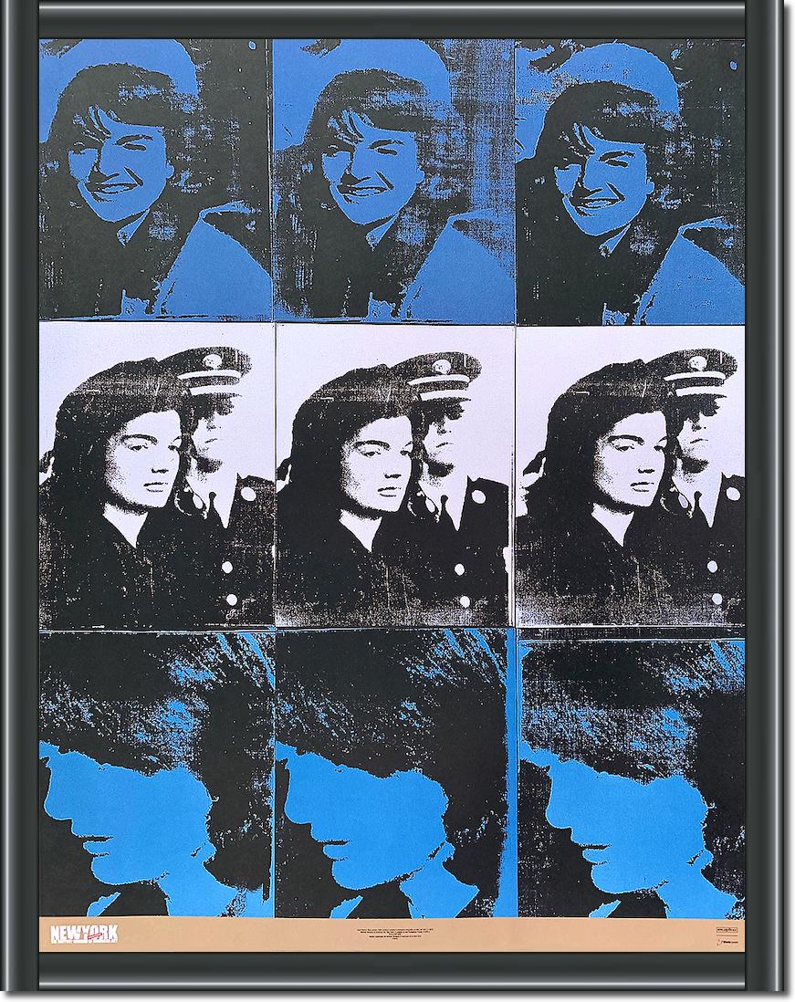 Nine Jackies, 1964 von Andy             Warhol