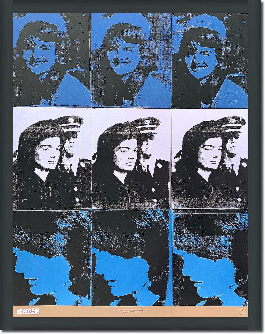 Nine Jackies, 1964 von Andy             Warhol