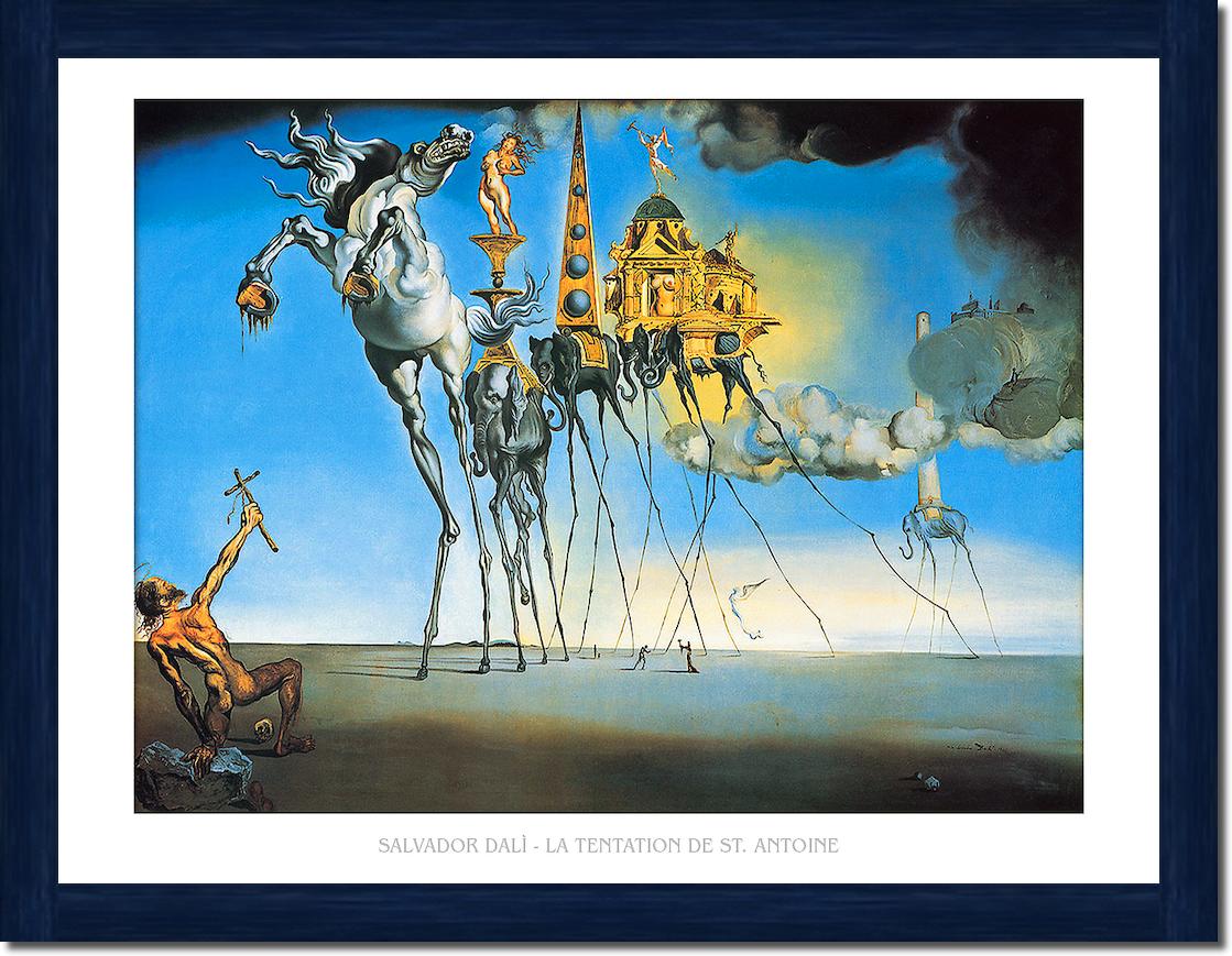 La tentation de St. Antoine von Salvador Dali