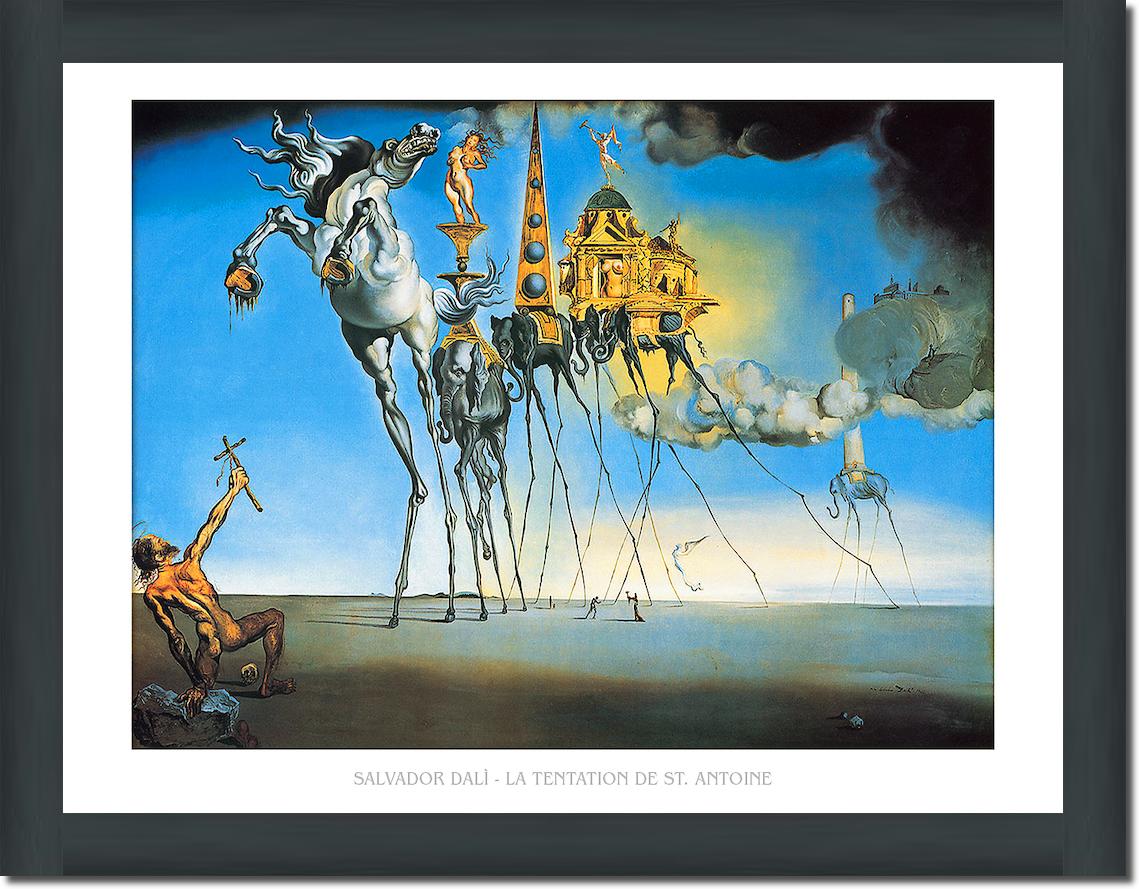 La tentation de St. Antoine von Salvador Dali