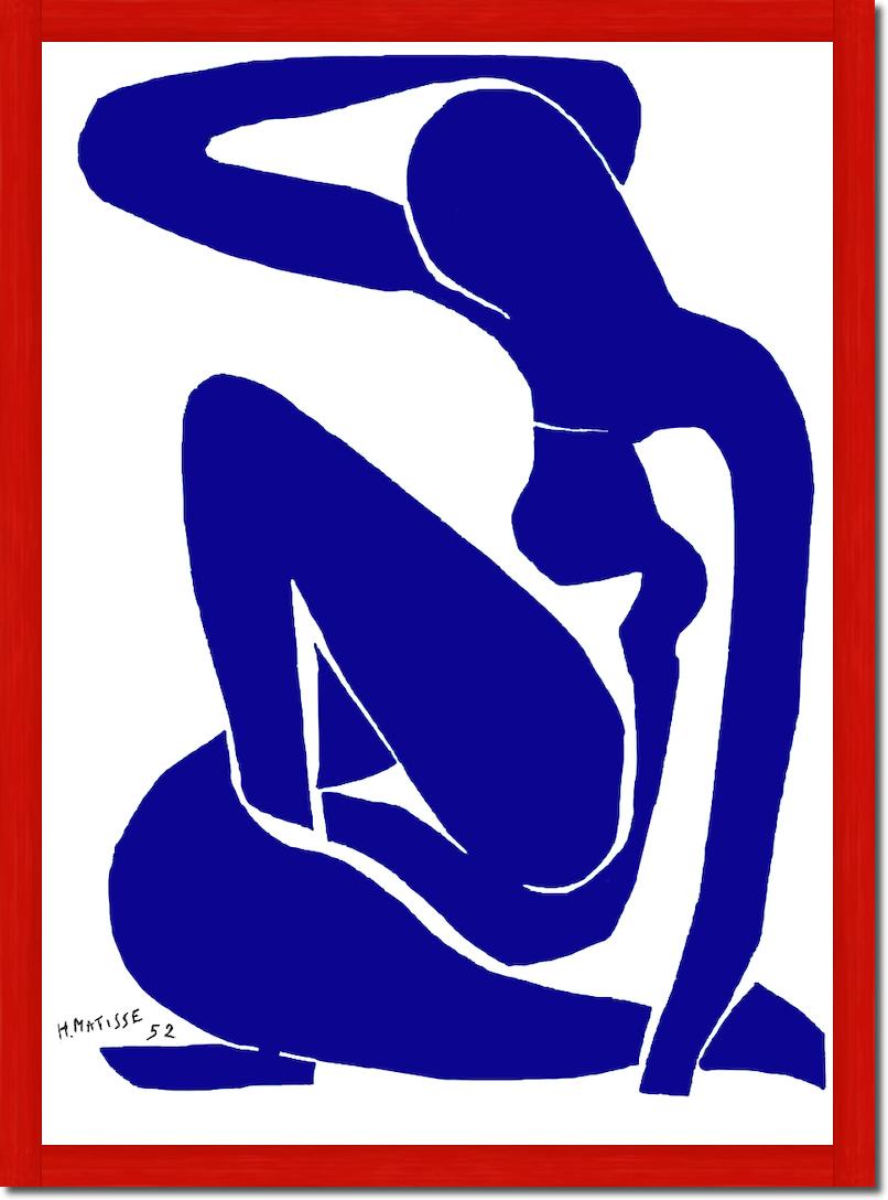 Nu bleu I von Henri            Matisse