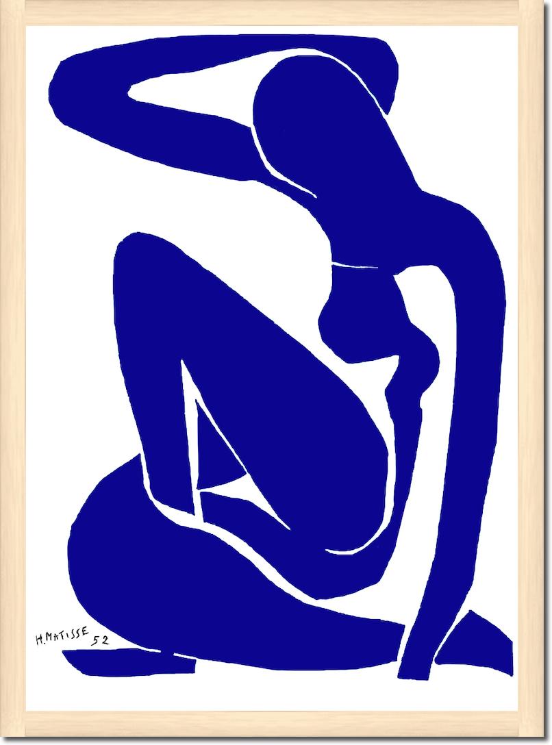 Nu bleu I von Henri            Matisse