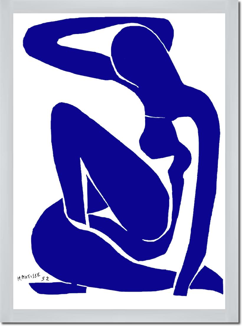 Nu bleu I von Henri            Matisse