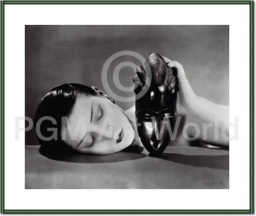 Noir et blanche von MAN RAY