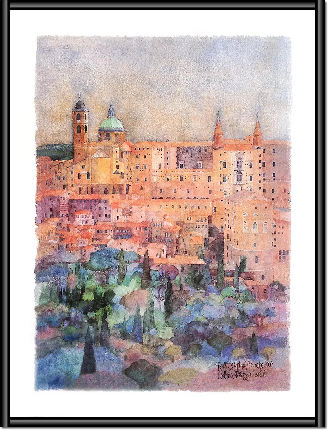 Urbino, Palazzo Ducale, Marche von Ralf Westphal