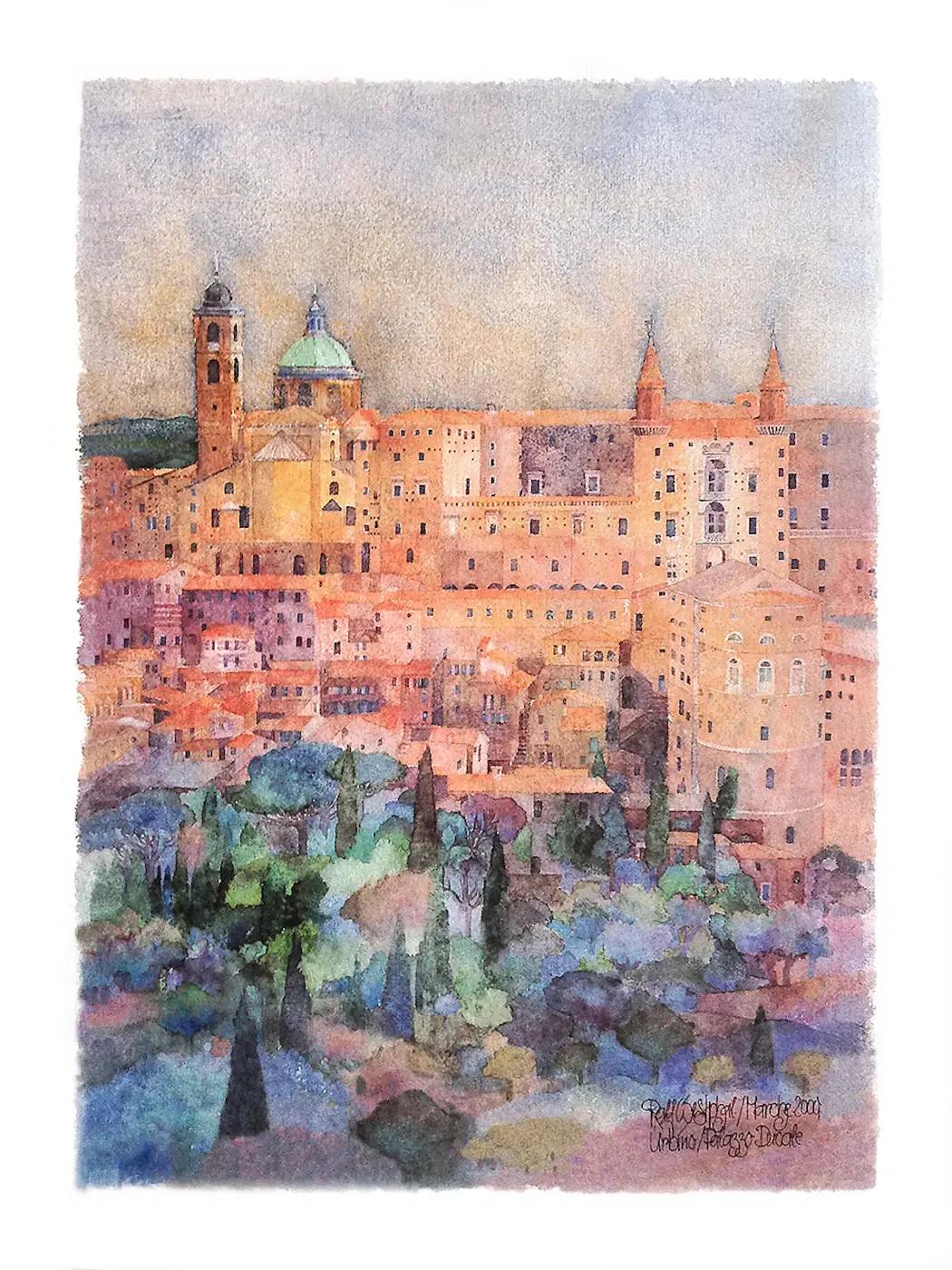 Urbino, Palazzo Ducale, Marche von Ralf Westphal