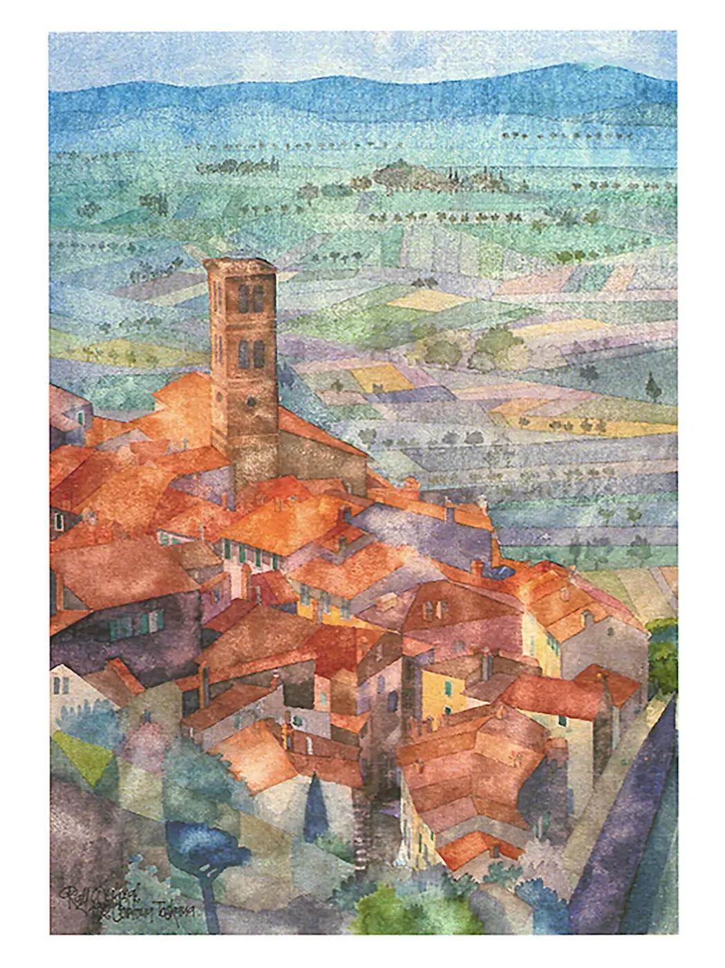 Cortona, Umbrien von Ralf Westphal