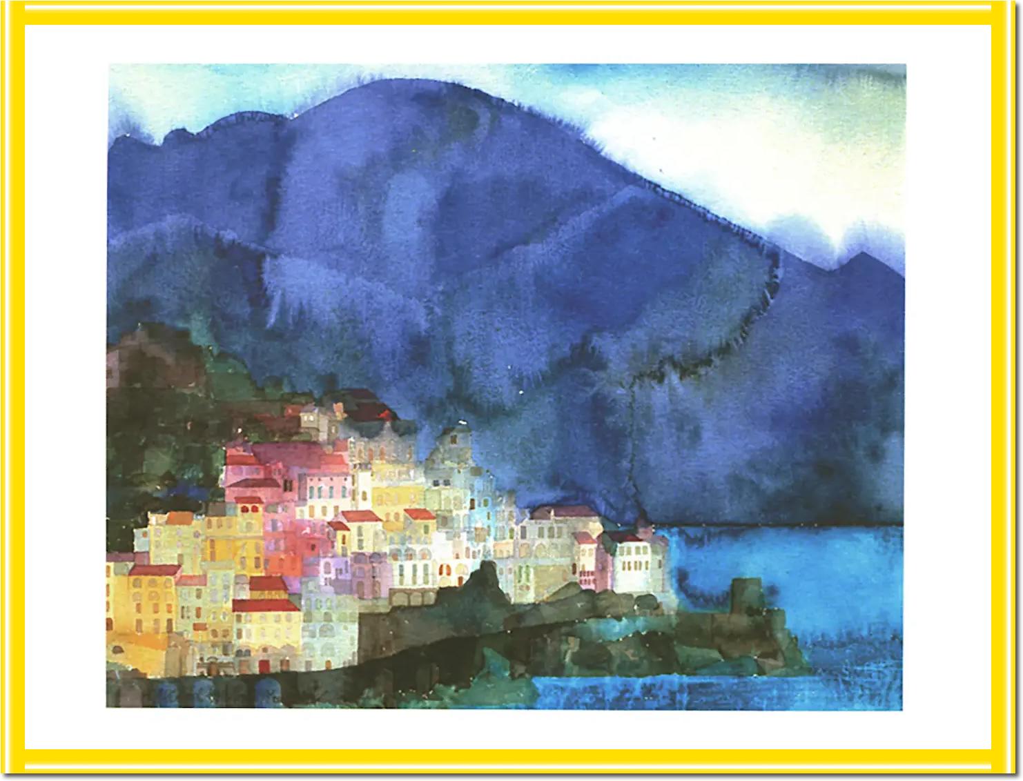 Amalfi, Golf von Salerno von Ralf Westphal