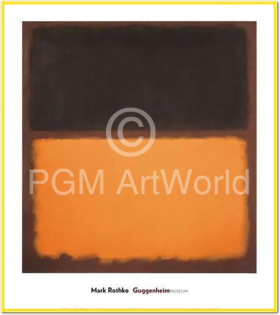 Untitled 18, 1963, MKR-124 von Mark             Rothko