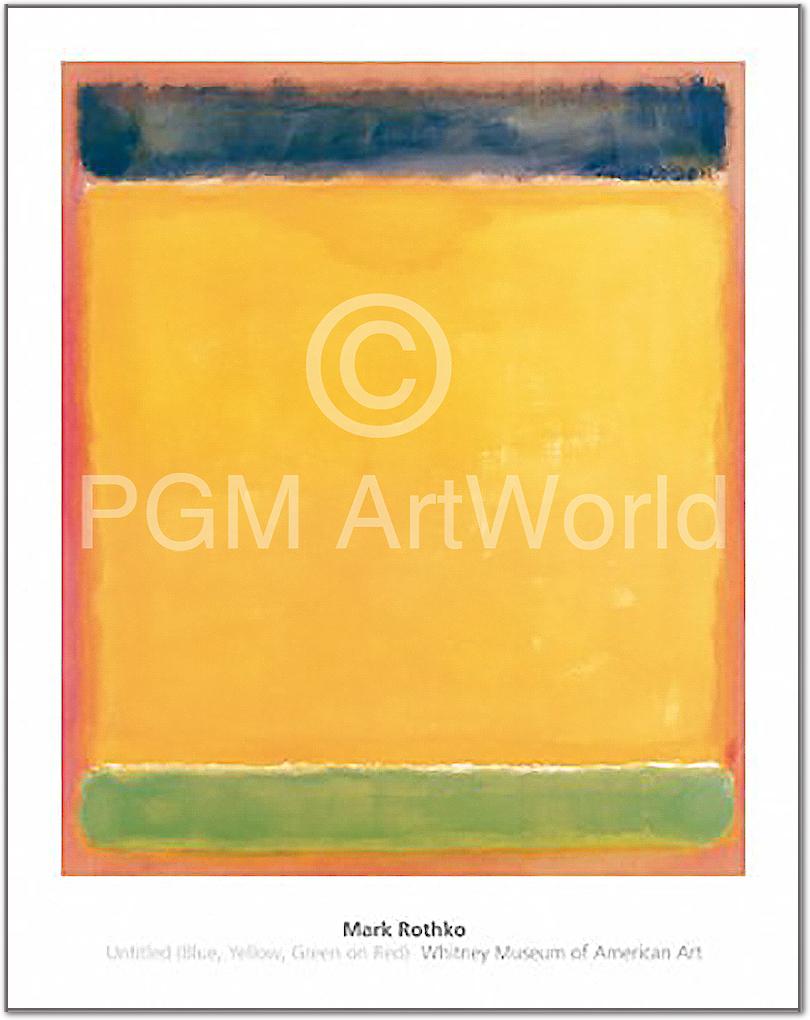Untitled (Blue, Yellow, ,MKR-184 von Mark             Rothko