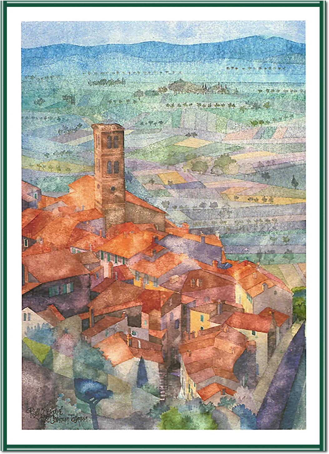 Cortona, Umbrien von Ralf Westphal