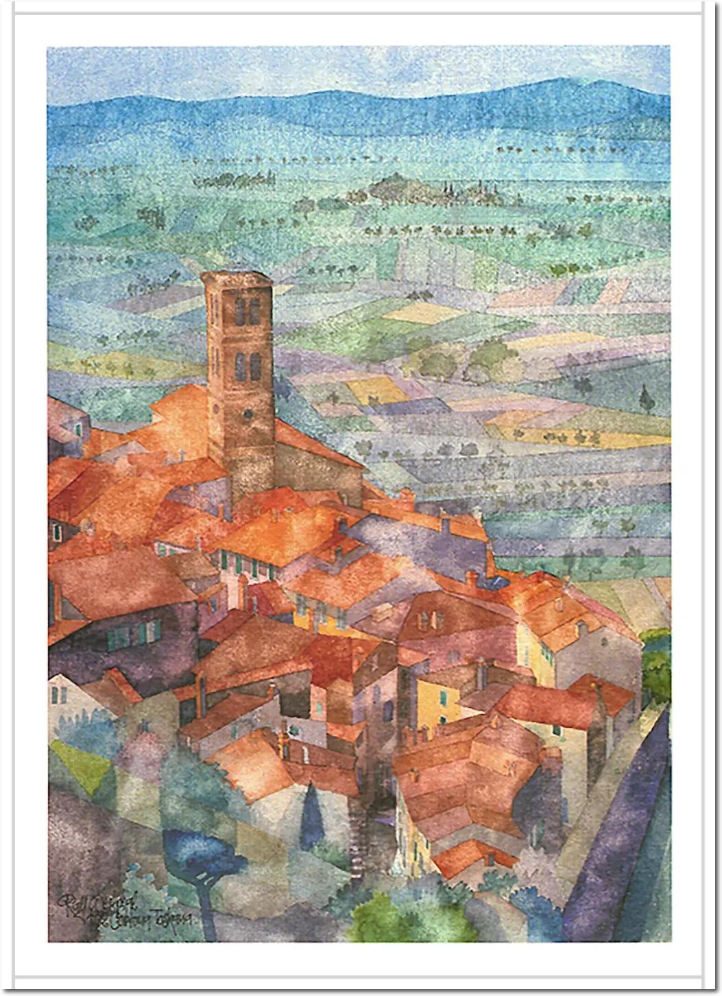 Cortona, Umbrien von Ralf Westphal