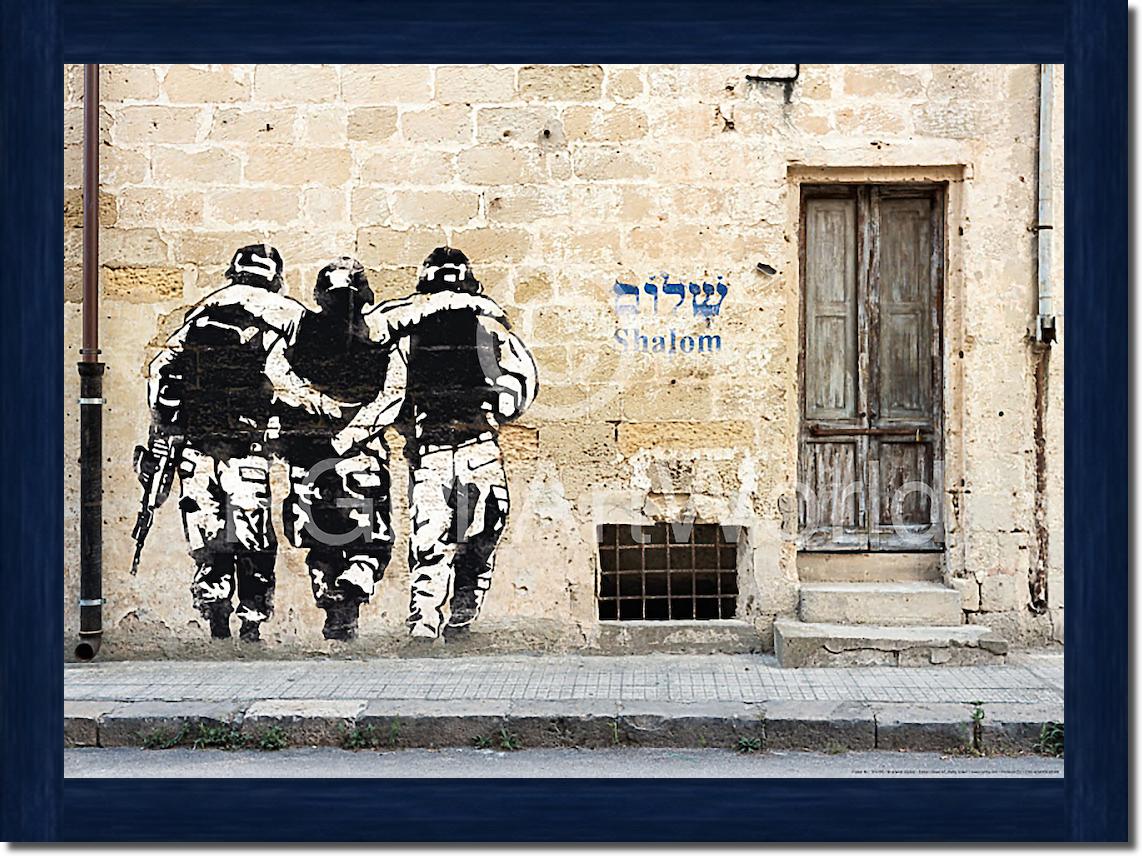 Shalom, Street Art Haifa von EDITION STREET