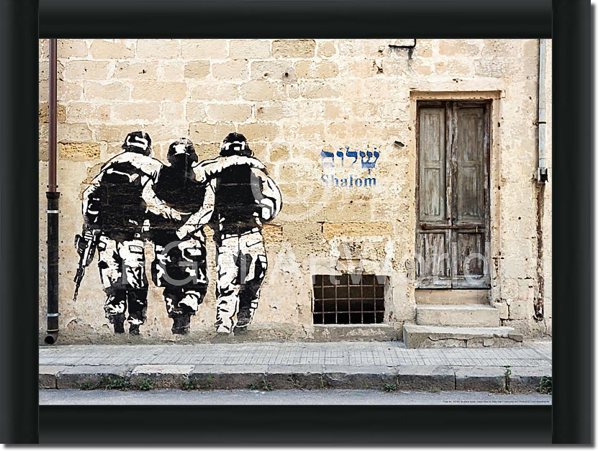 Shalom, Street Art Haifa von EDITION STREET