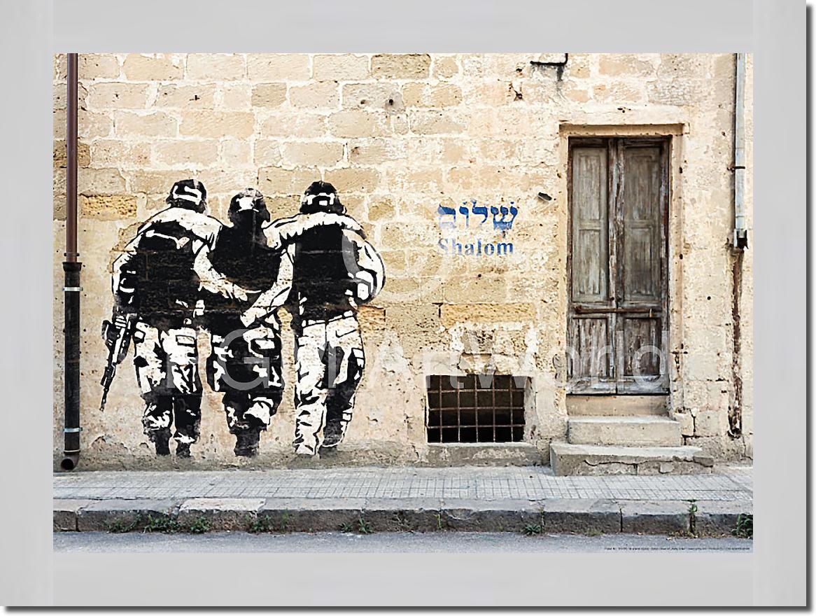 Shalom, Street Art Haifa von EDITION STREET