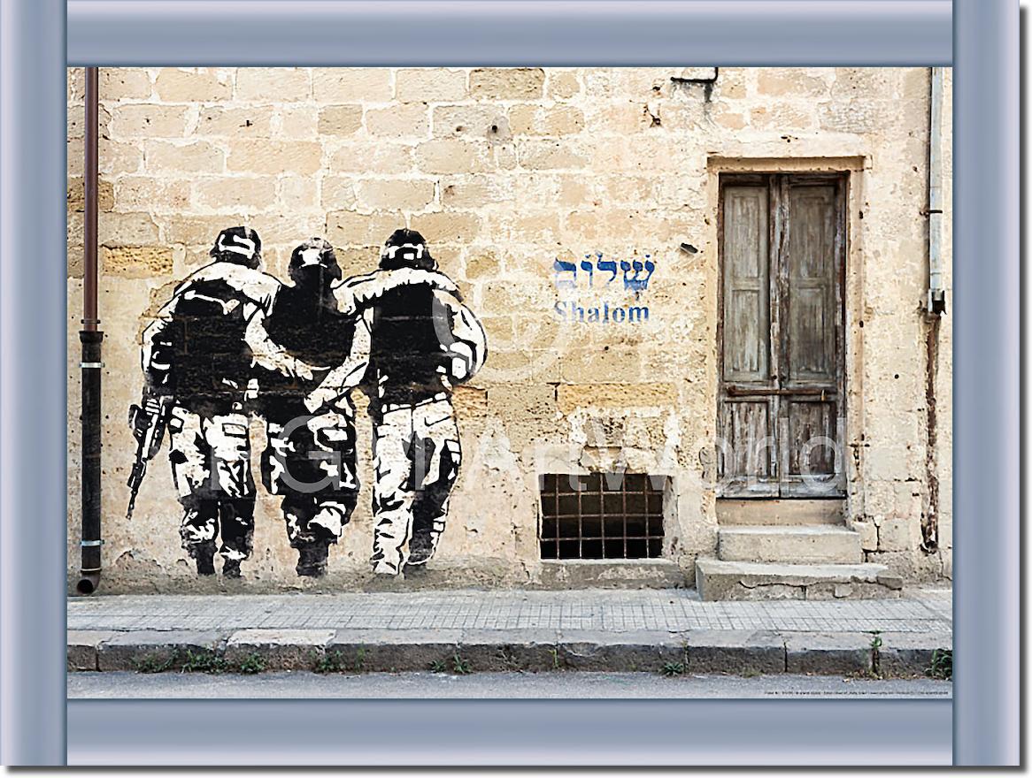 Shalom, Street Art Haifa von EDITION STREET