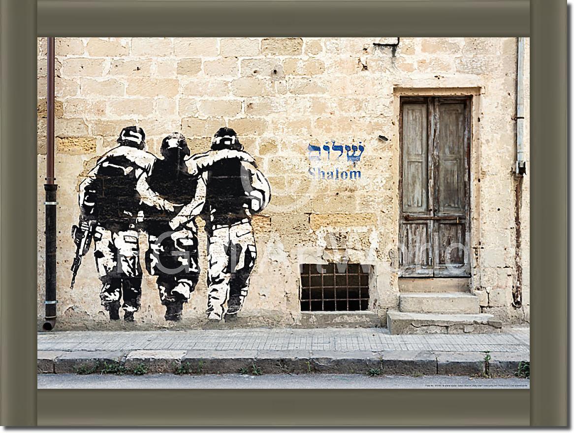 Shalom, Street Art Haifa von EDITION STREET