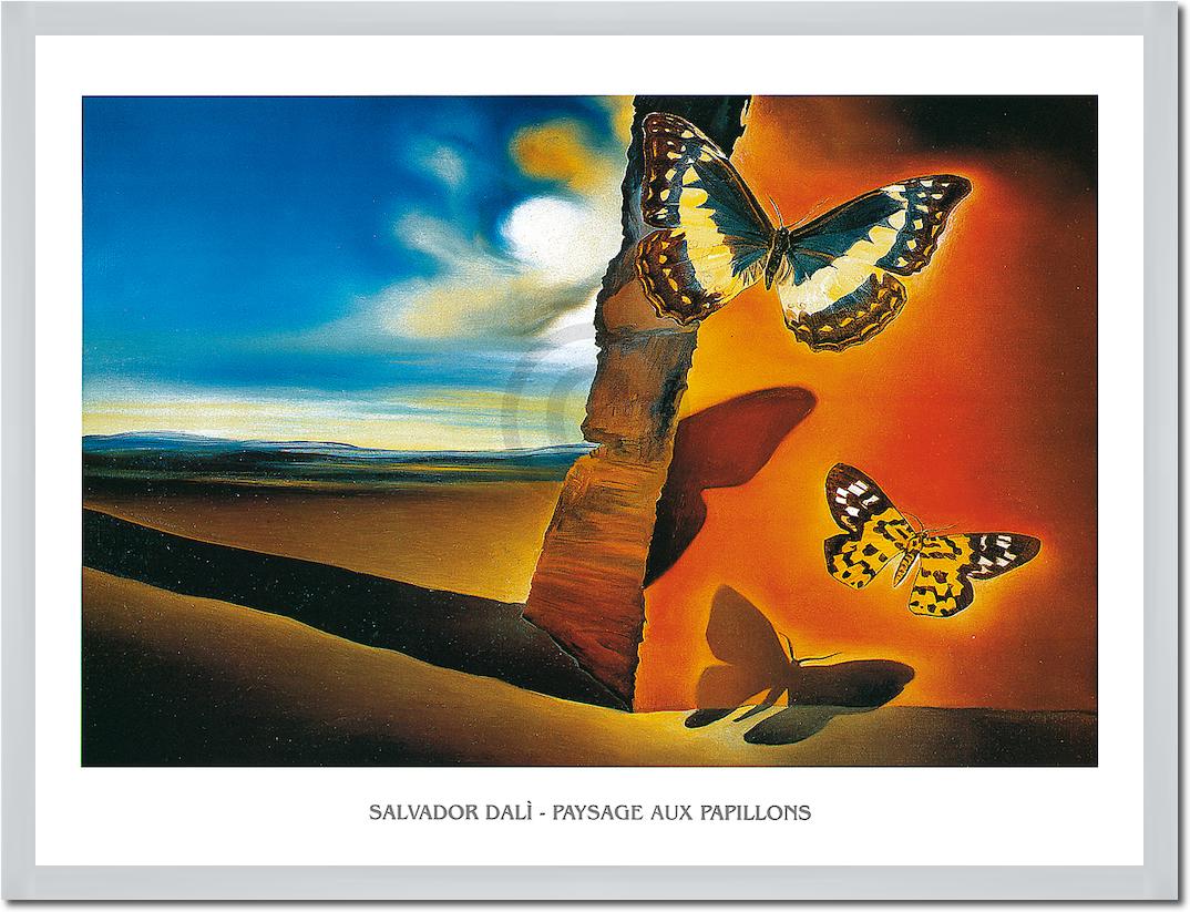 Paysage aux papillons, SD-325 von Salvador         Dali