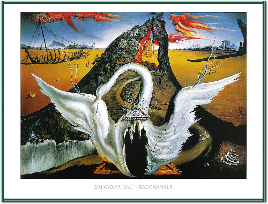 Bacchanale, SD-511 von Salvador         Dali