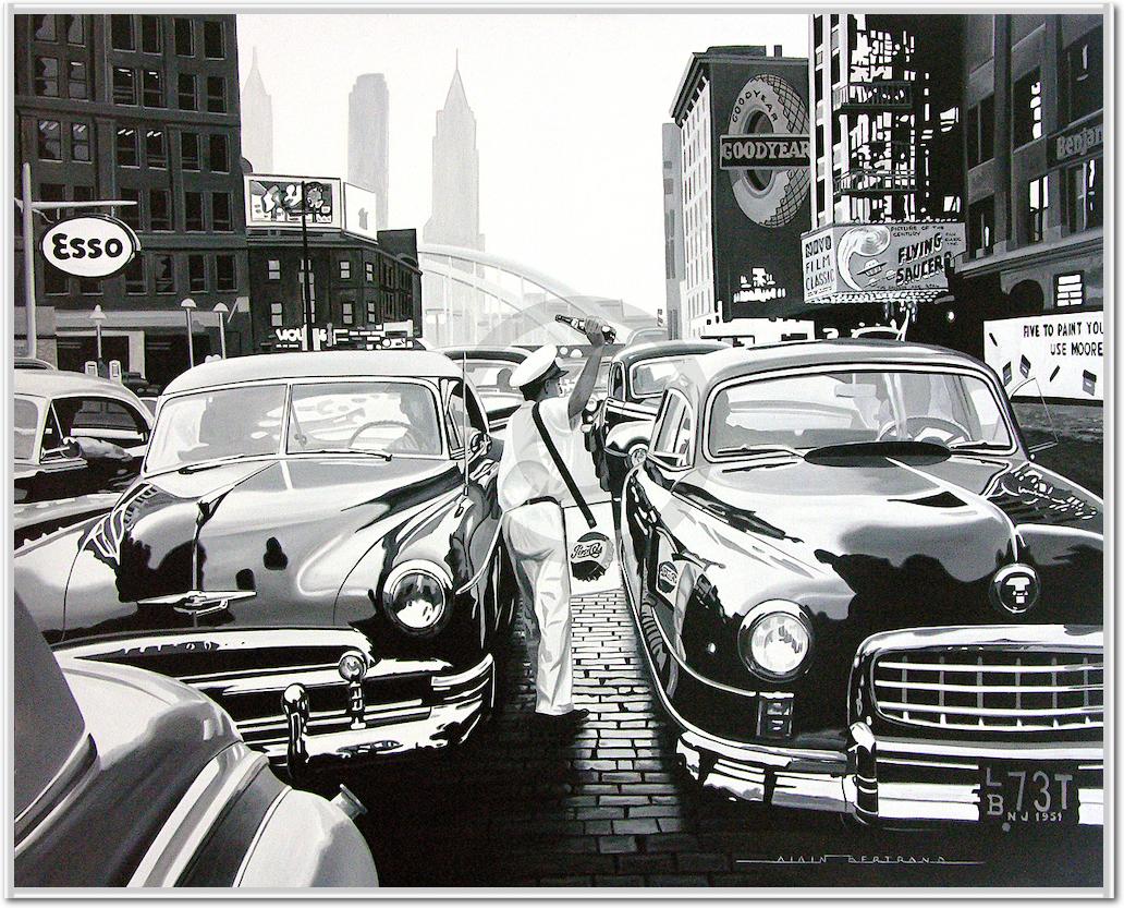 Vendeur de Pepsi à Manhattan von Alain Bertrand