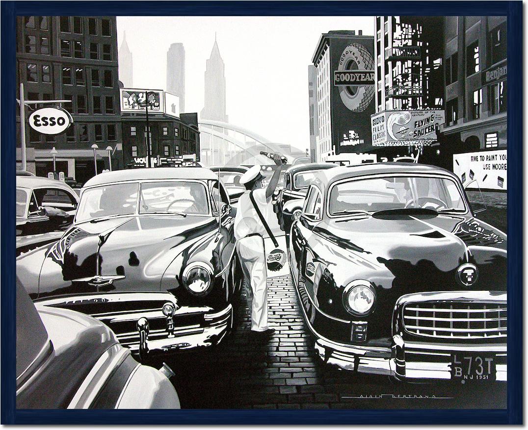 Vendeur de Pepsi à Manhattan von Alain Bertrand