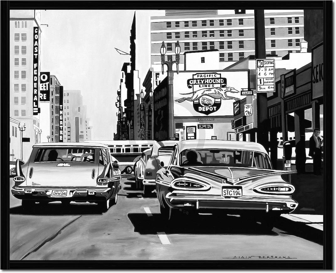 Greyhound Depot von Alain Bertrand