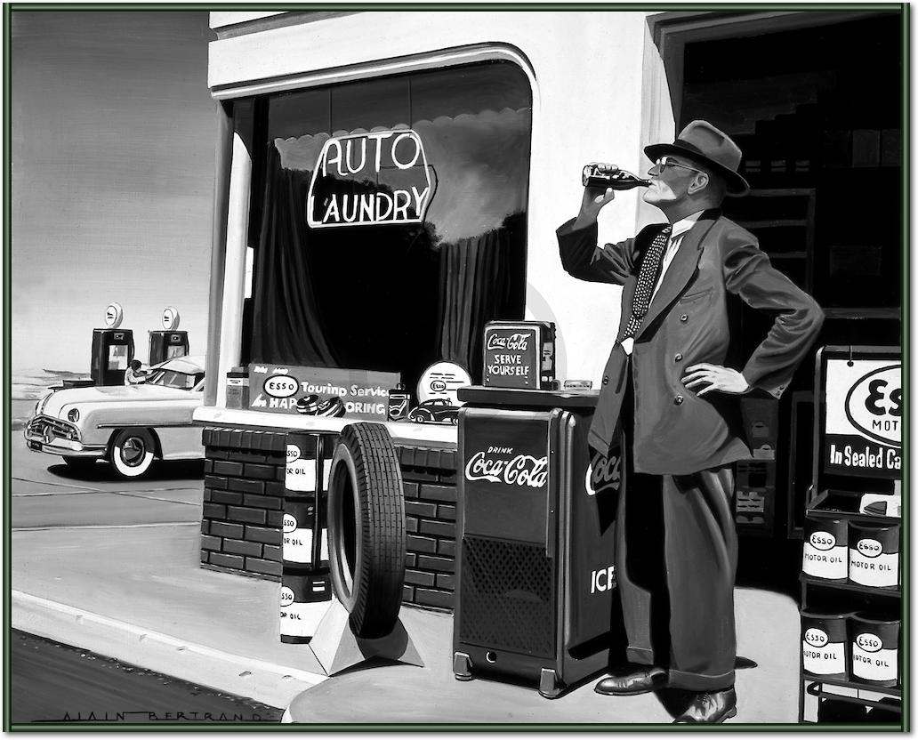 Auto Laundry von Alain Bertrand