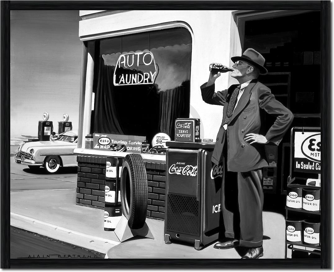 Auto Laundry von Alain Bertrand