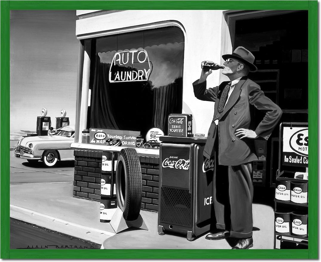 Auto Laundry von Alain Bertrand