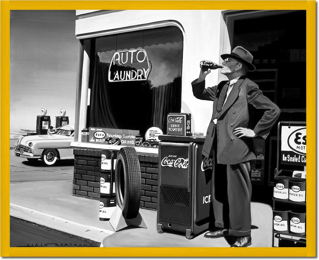 Auto Laundry von Alain Bertrand