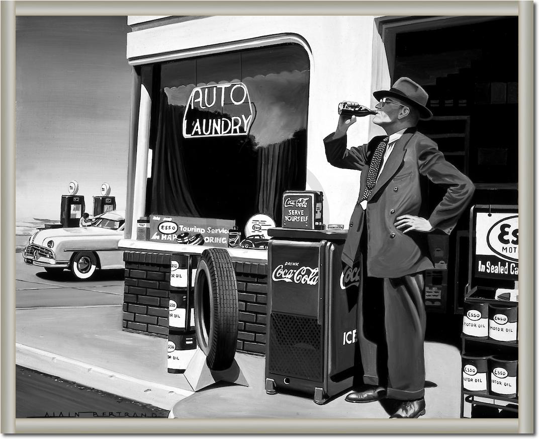 Auto Laundry von Alain Bertrand