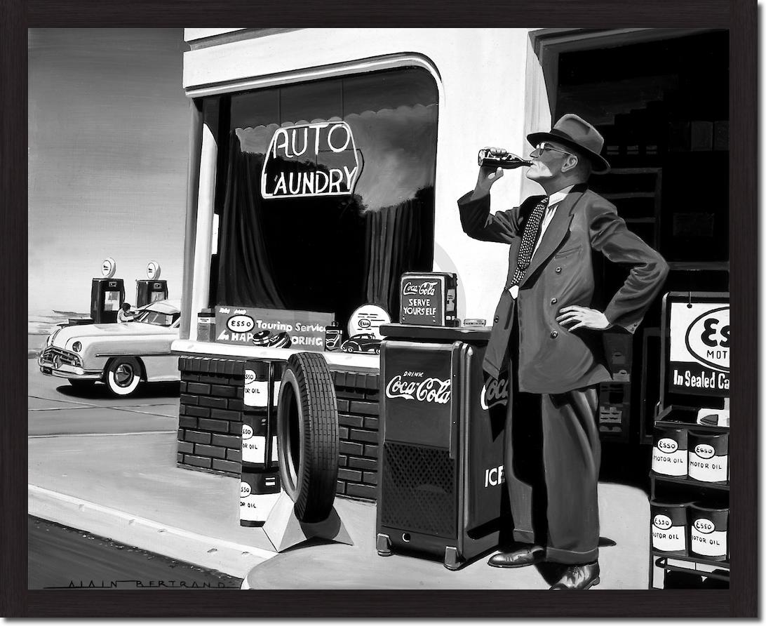 Auto Laundry von Alain Bertrand