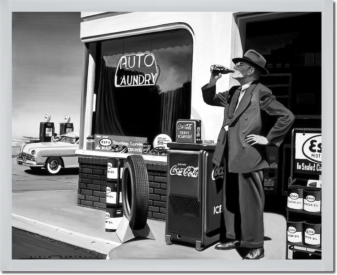 Auto Laundry von Alain Bertrand