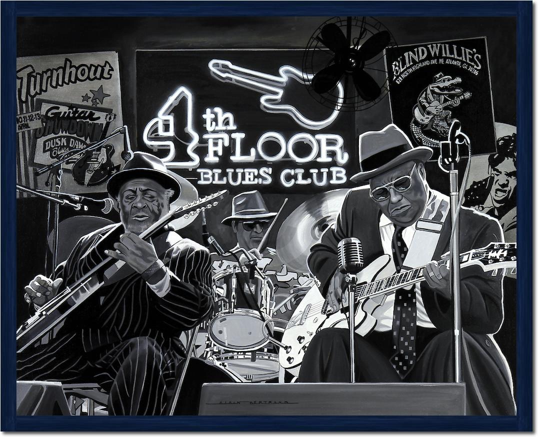 Blues Trio von Alain Bertrand