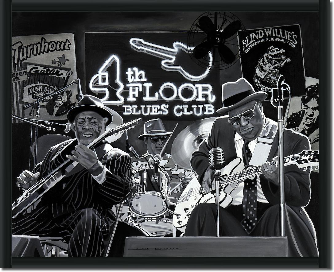 Blues Trio von Alain Bertrand