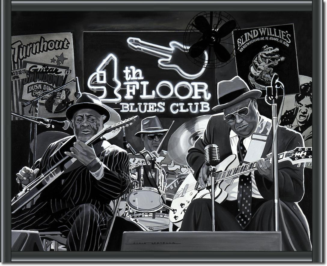 Blues Trio von Alain Bertrand