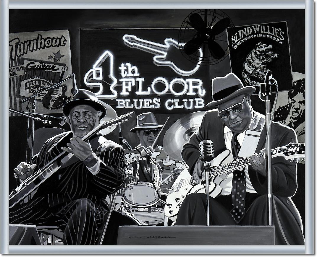 Blues Trio von Alain Bertrand