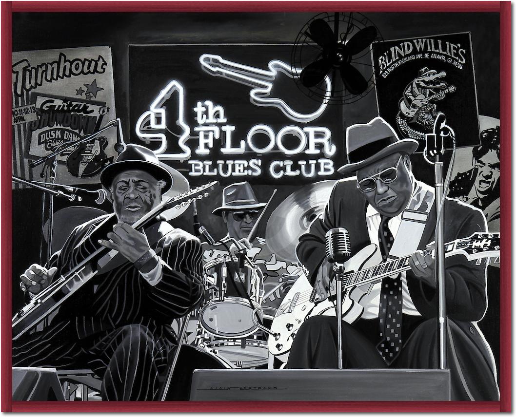 Blues Trio von Alain Bertrand