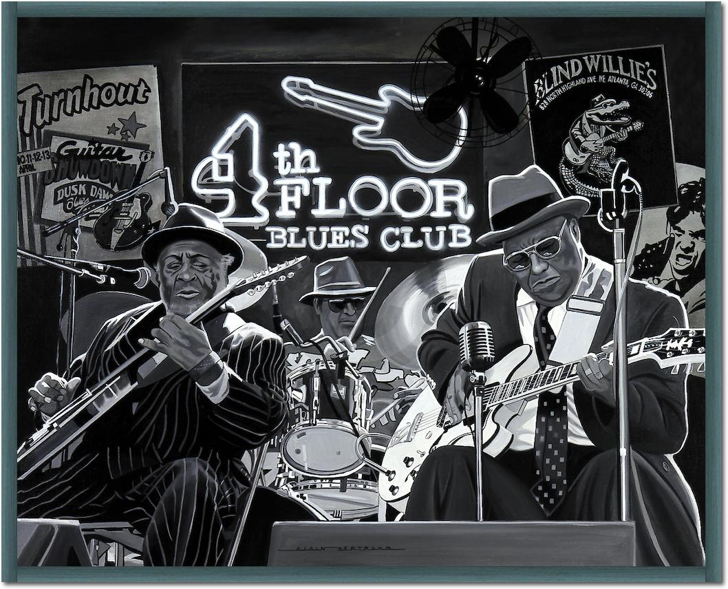 Blues Trio von Alain Bertrand