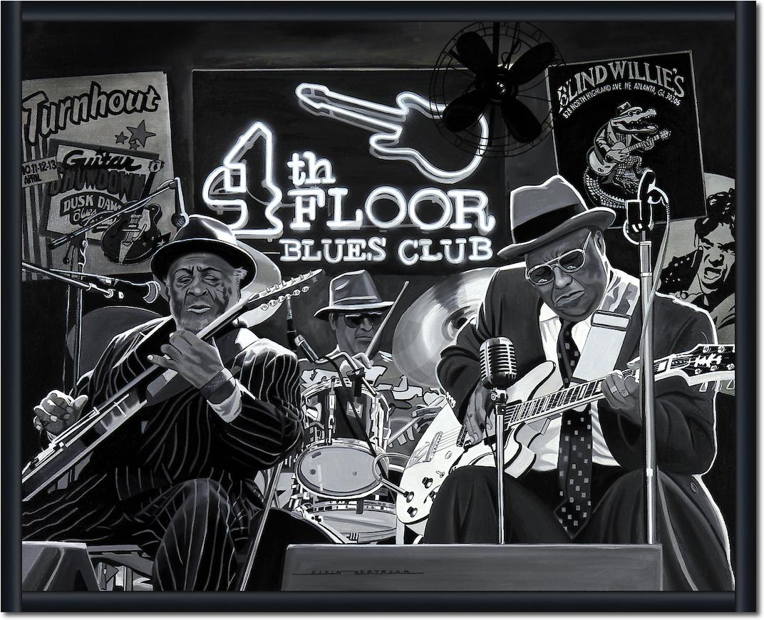 Blues Trio von Alain Bertrand