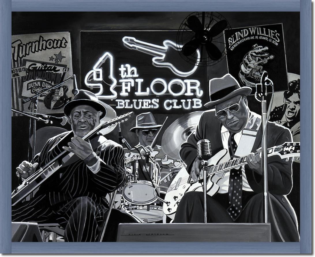 Blues Trio von Alain Bertrand