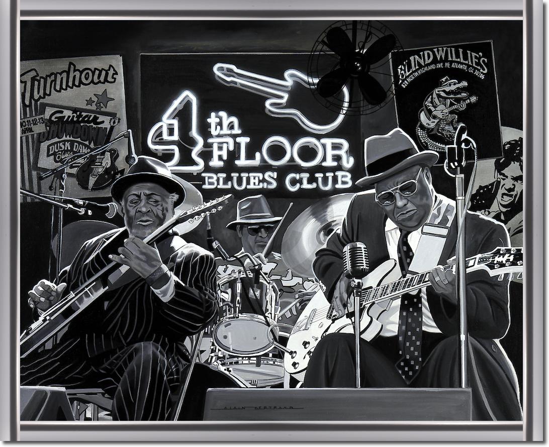 Blues Trio von Alain Bertrand